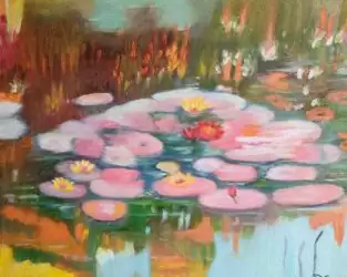 Monet’s  Water Lilies